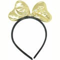 Tiara Laço em Tecido Ref.Q18637 - Diversas Cores Tiara Laço em Tecido:Ouro