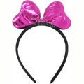 Tiara Laço em Tecido Ref.Q18637 - Diversas Cores Tiara Laço em Tecido:Pink