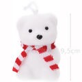 Enfeite de Natal - Urso com Cachecol. Ref. NTD13004