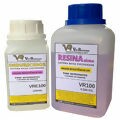 Resina Epóxi Rígida VR100 0,500kg – Baixa Viscosidade - Endurecedor 0,250kg