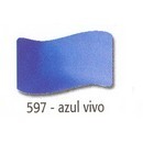 Verniz Vitral 37ml. 597 Azul Vivo - Acrilex