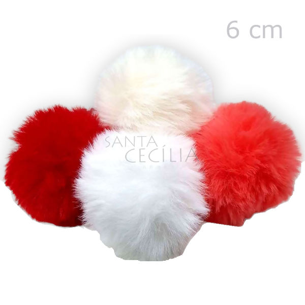 Pom Pom - Pompom - Chaveiro - Armarinhos Santa Cecília